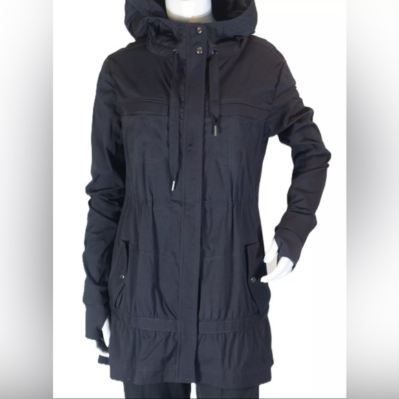 LULULEMON BLACK APRES PRACTICE ANORAK JACKET - Picture 3 of 6